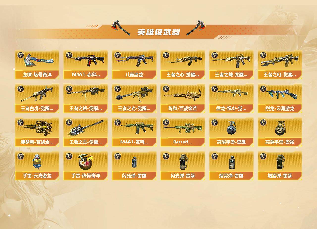 CFQYYX427951穿越火线账号详情图4