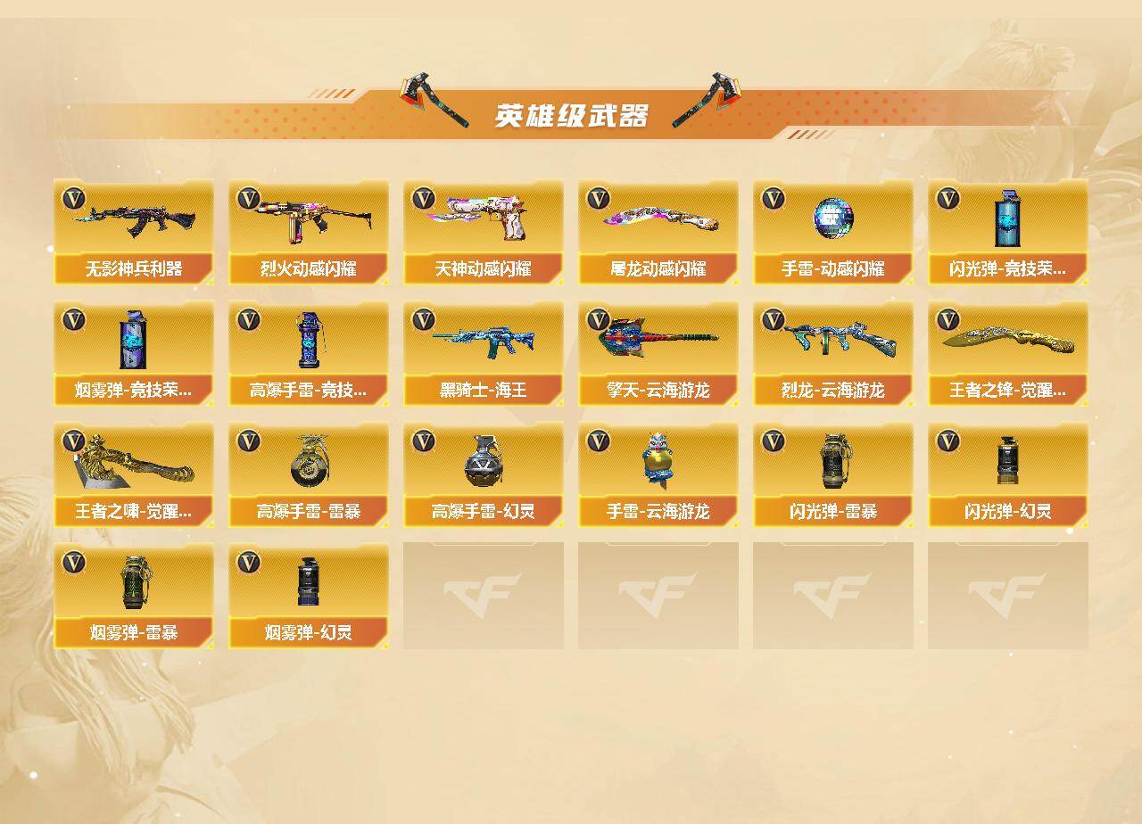 CFLX426633穿越火线账号详情图3