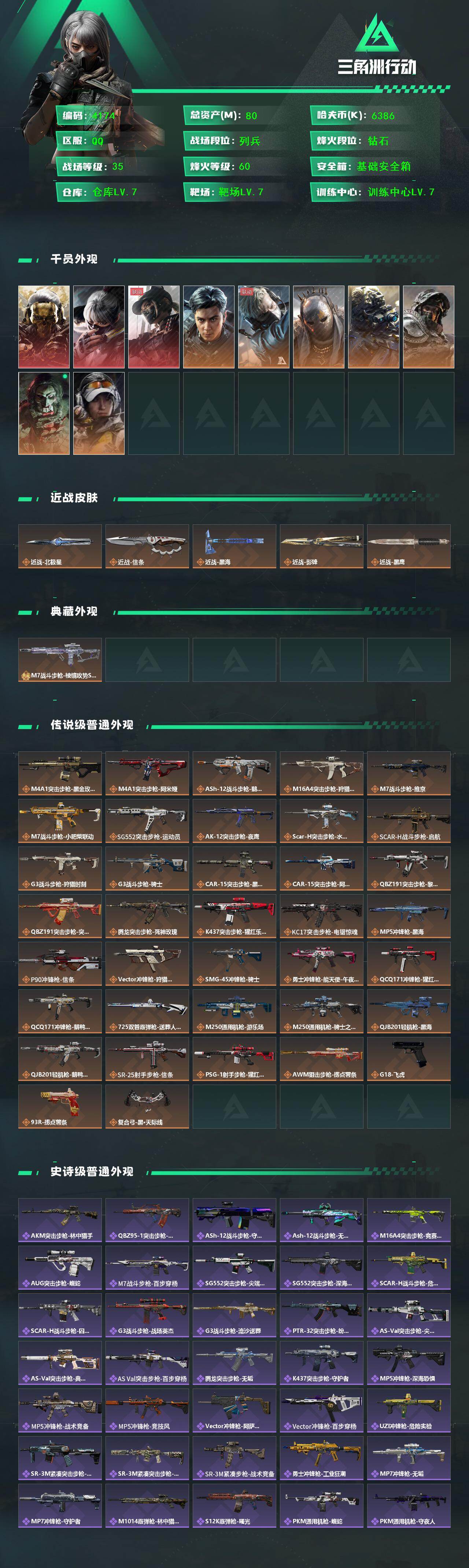 SJZCMW430725三角洲行动账号详情图2