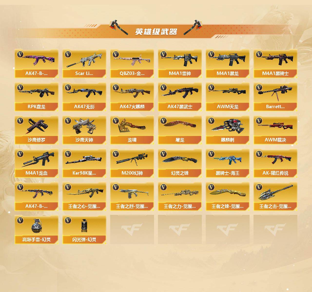 CFCMW428417穿越火线账号详情图3