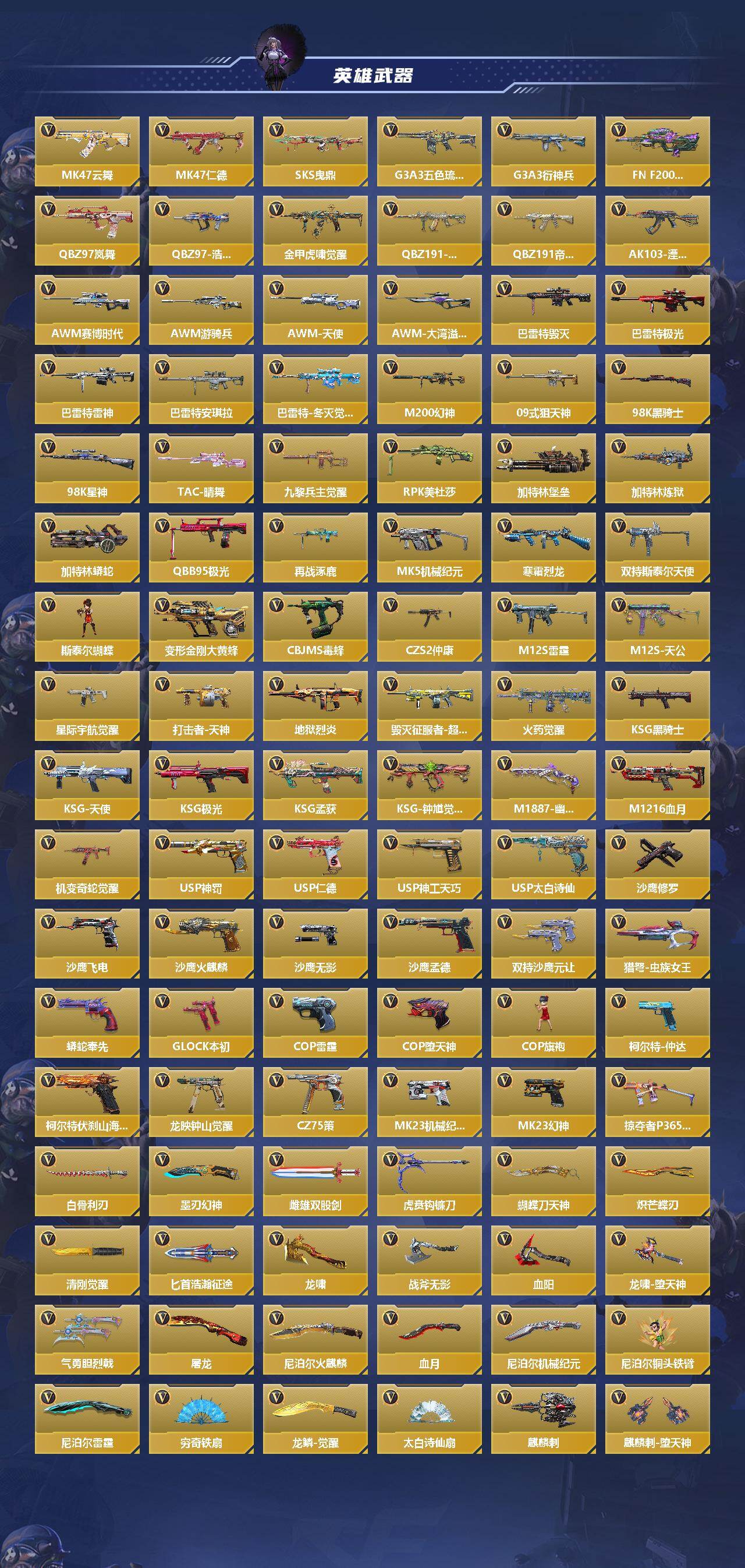 CFMQM49042枪战王者账号详情图4