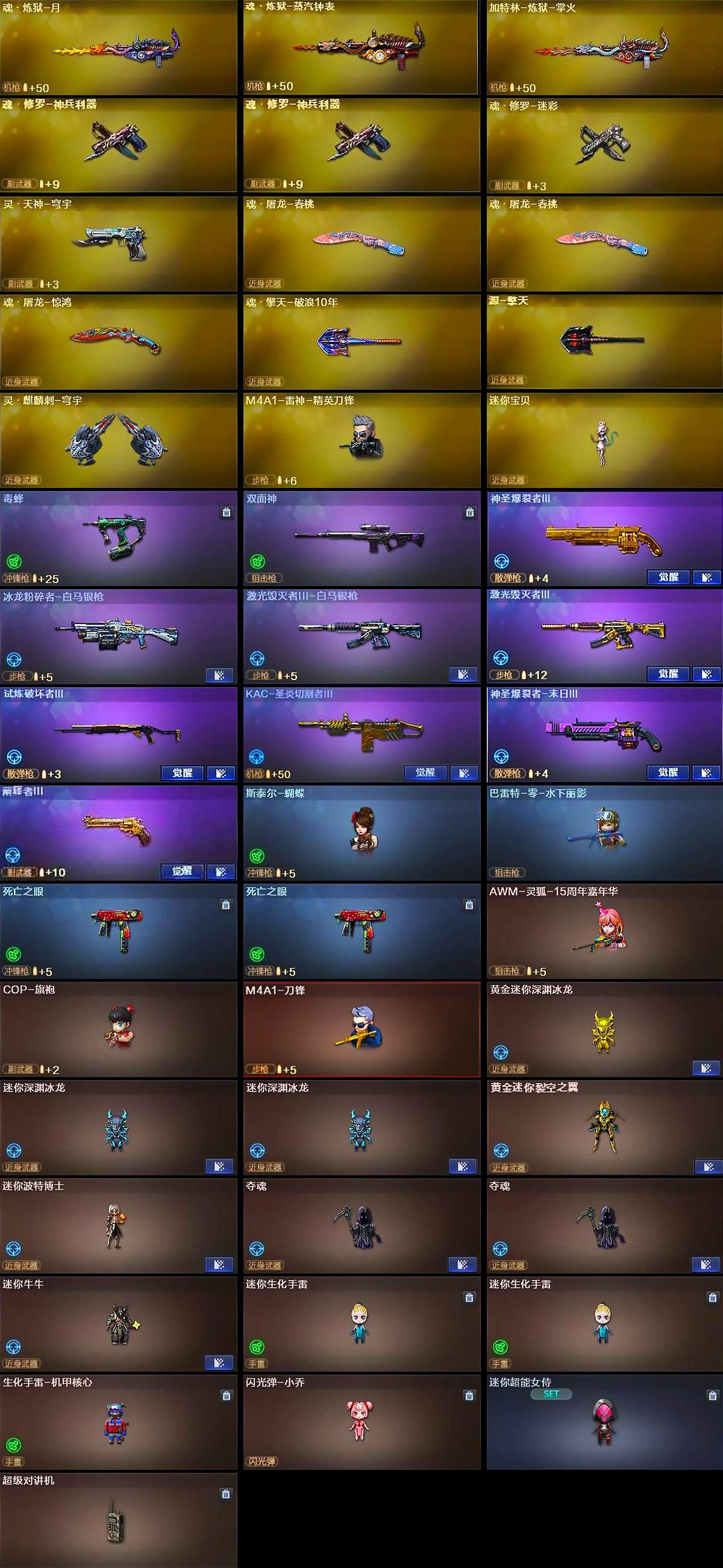 CFCMW430181穿越火线账号详情图6