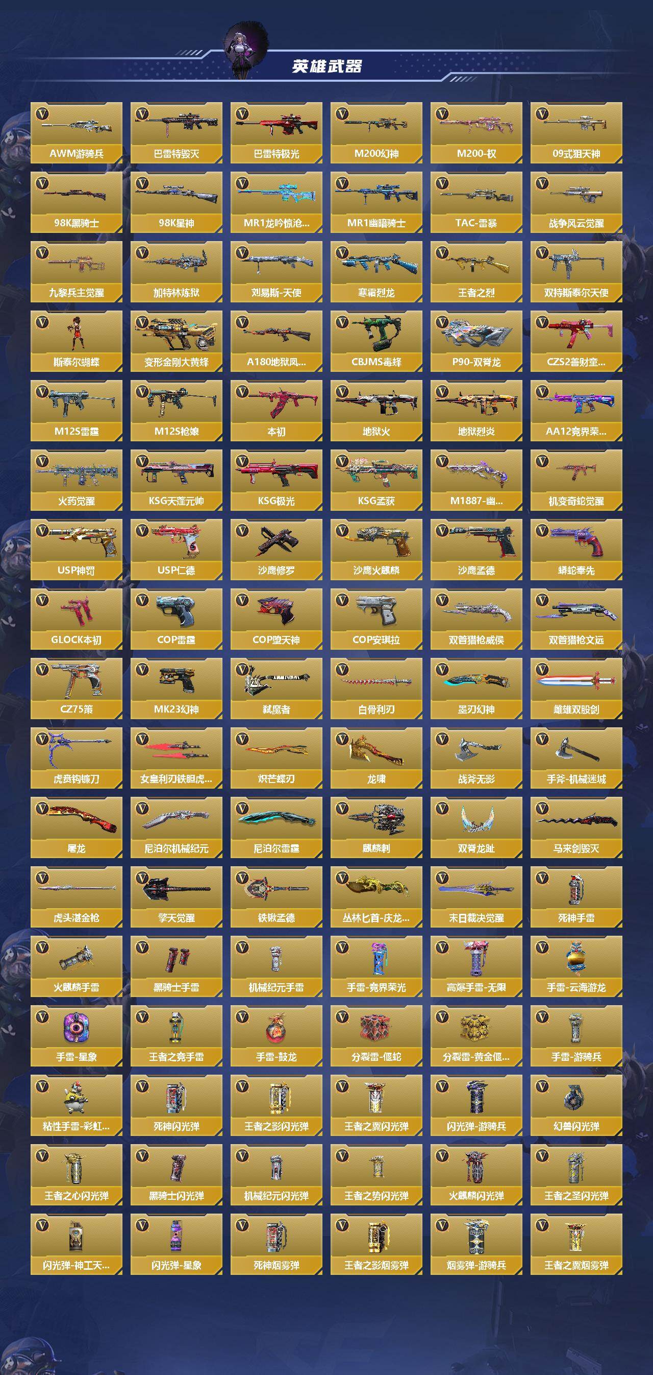 CFMQM49011枪战王者账号详情图4