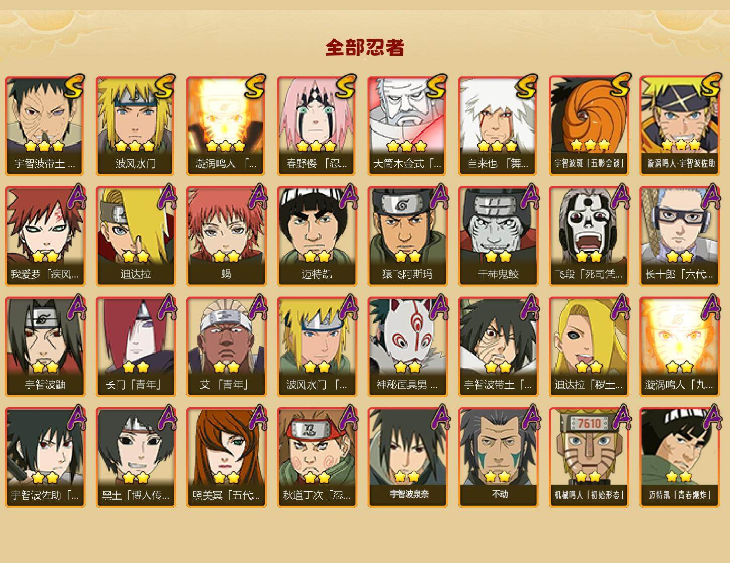 HYQM48384火影忍者账号详情图3