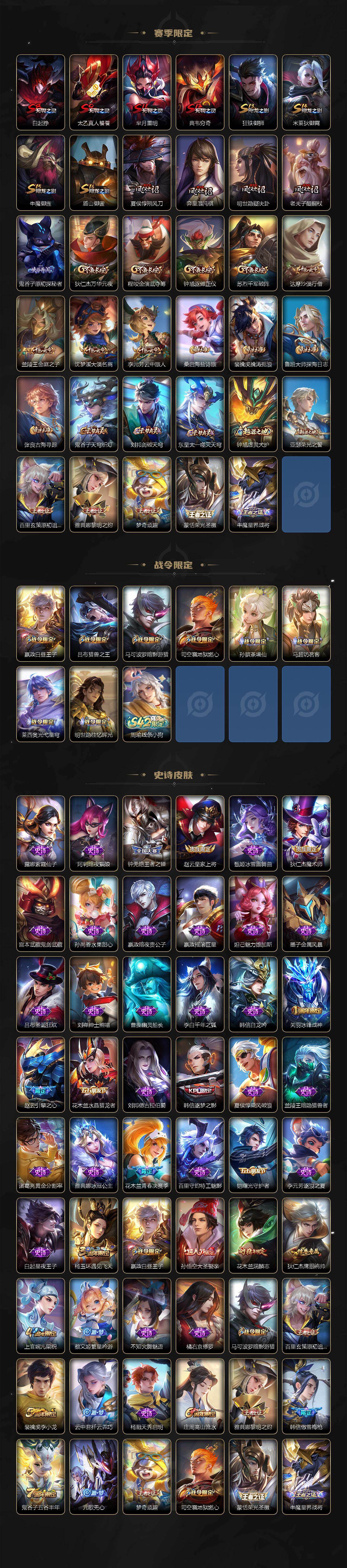 WZLX4116601王者荣耀账号详情图3