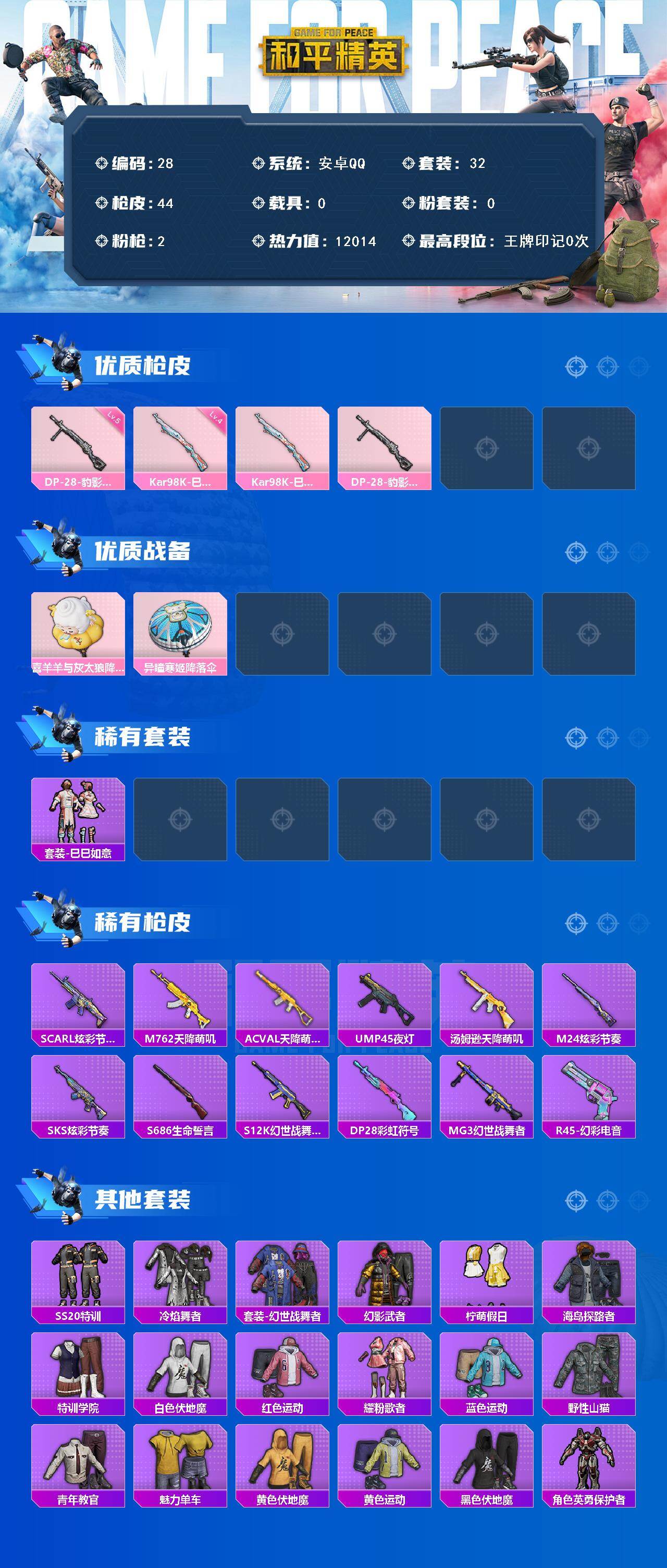 HPCMW472572和平精英账号详情图2