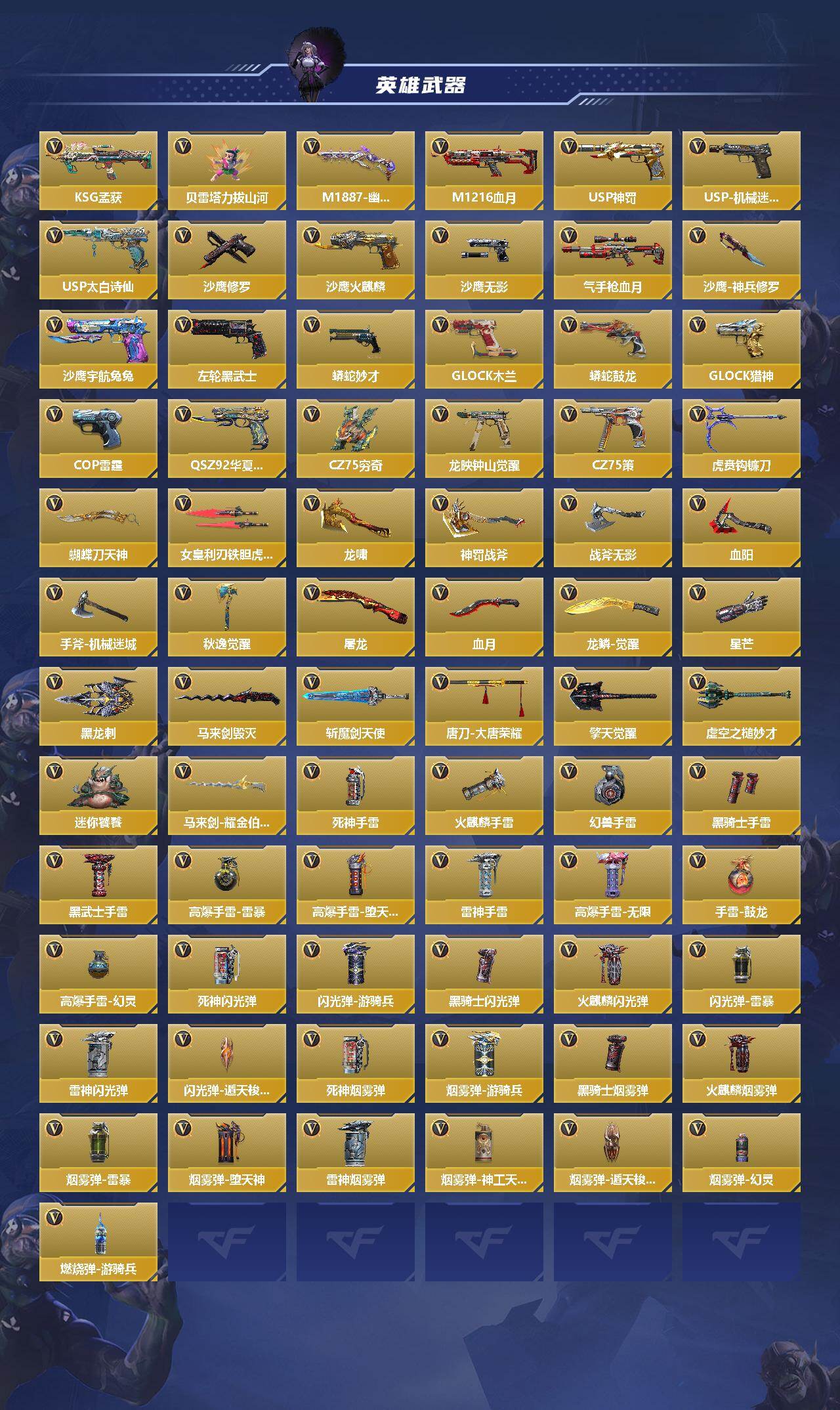 CFMEY49190枪战王者账号详情图3