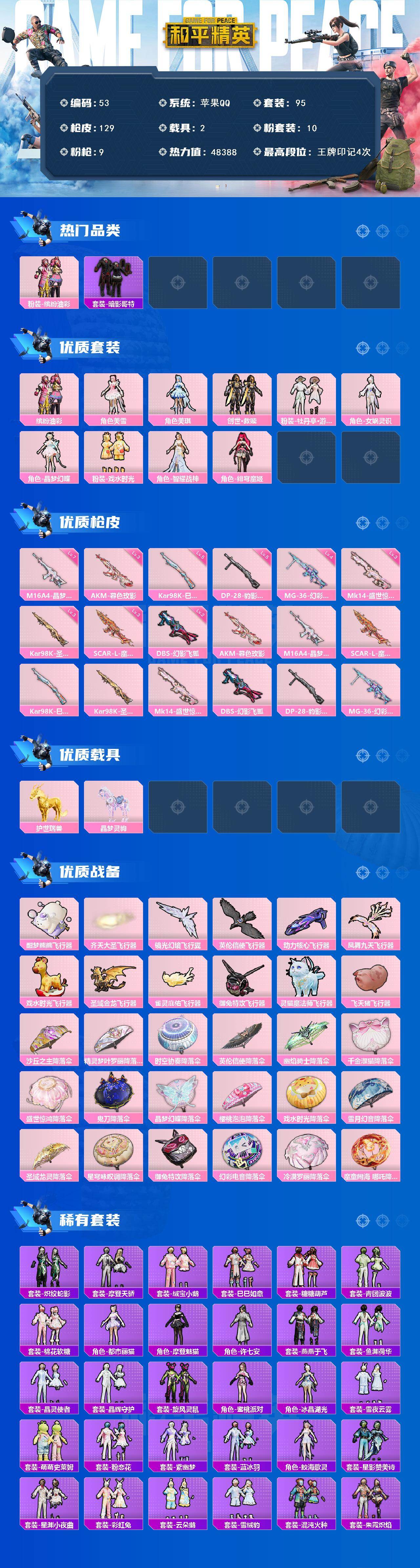 HPCMW461529和平精英账号详情图2