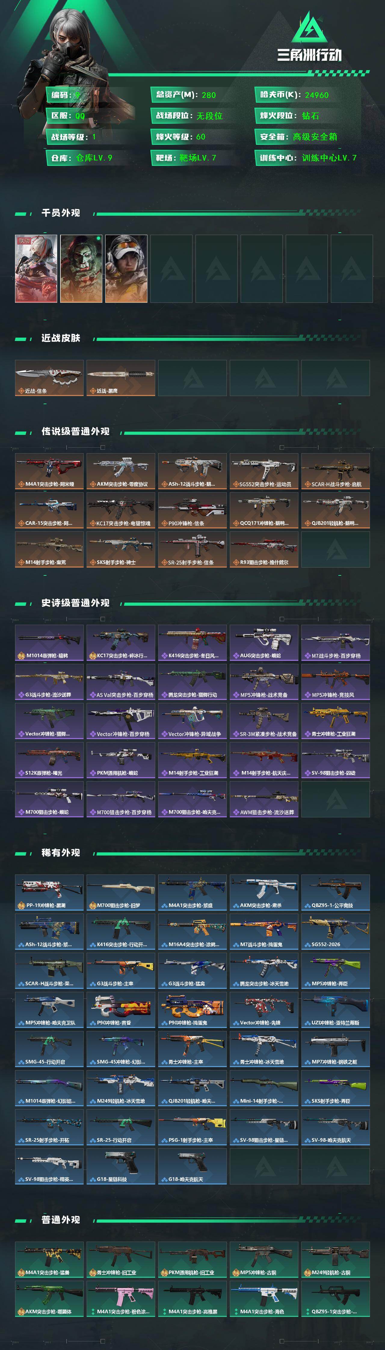 SJZCMW441159三角洲行动账号详情图2