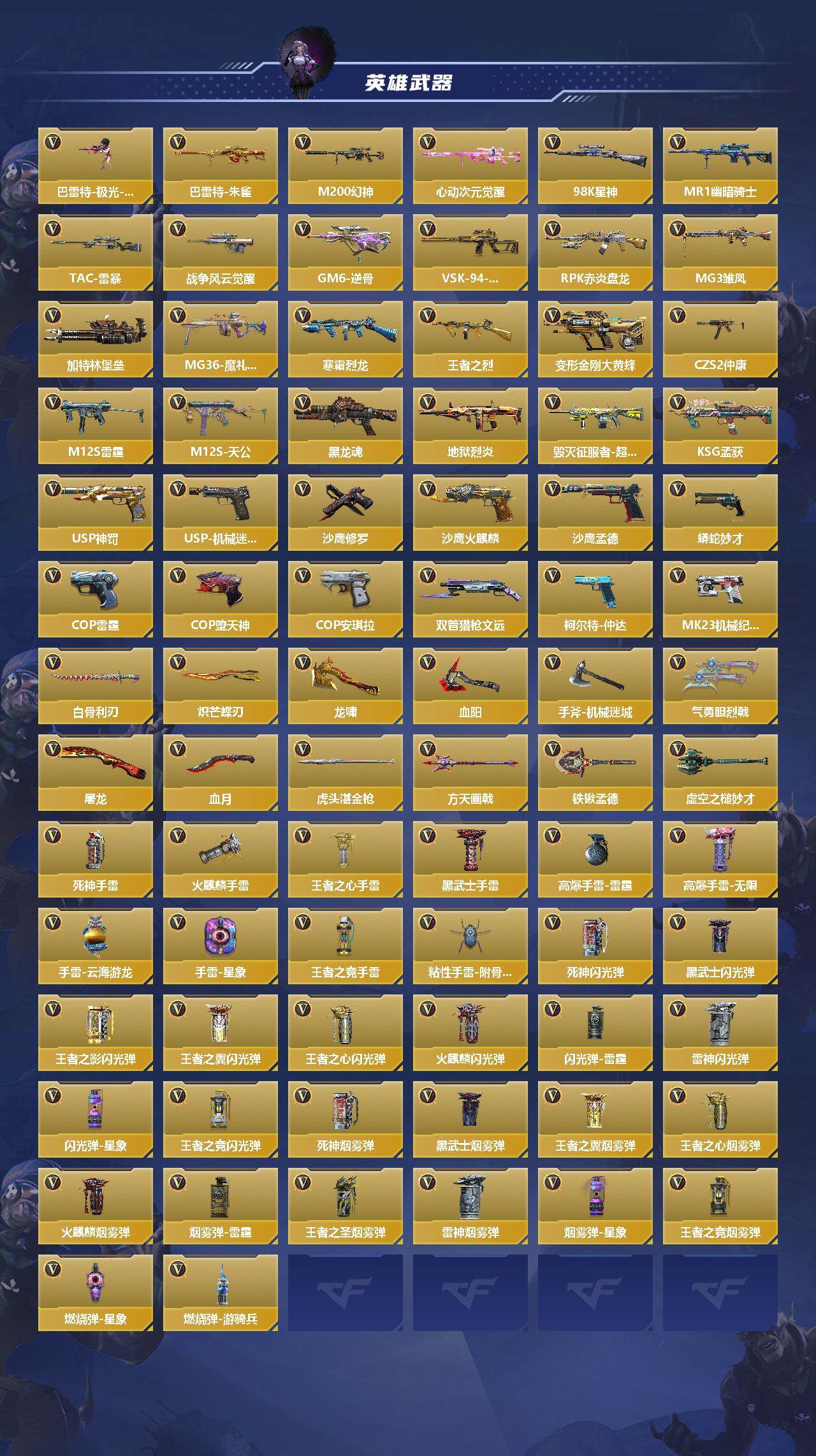 CFMQM49356枪战王者账号详情图4