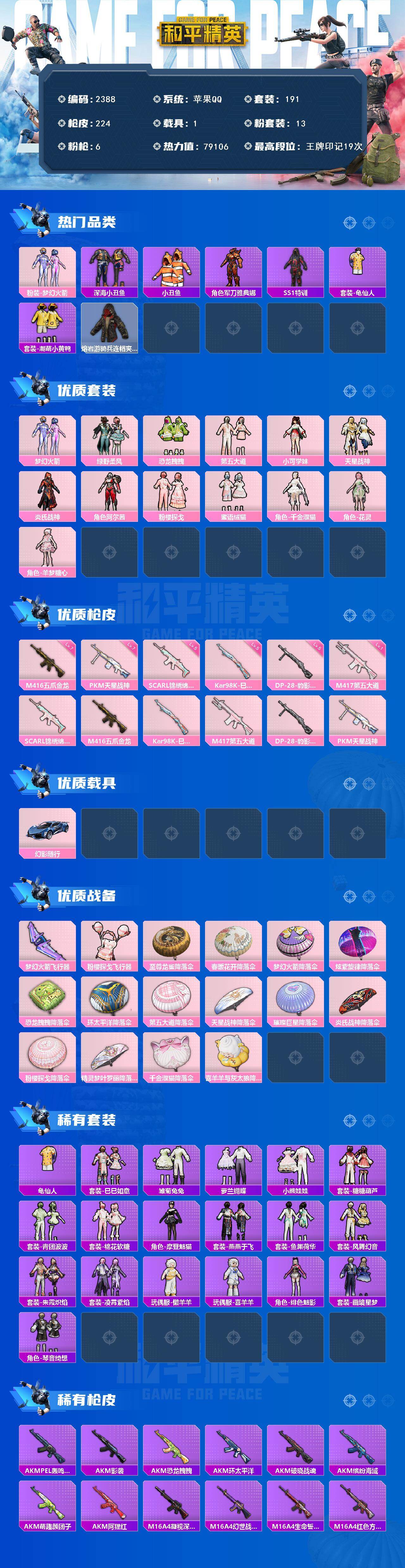 HPCMW465711和平精英账号详情图2