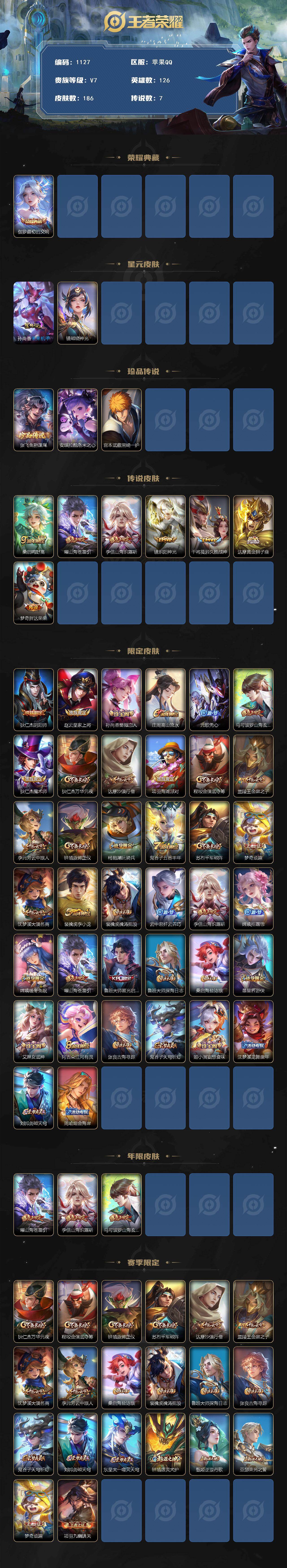 WZCMW4118221王者荣耀账号详情图2