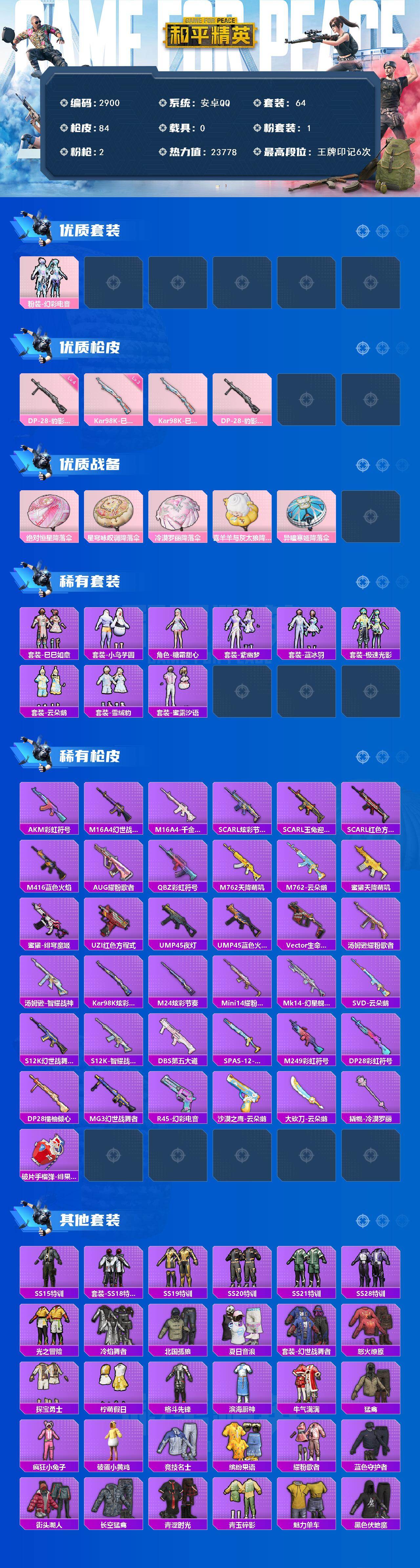 HPCMW464691和平精英账号详情图2