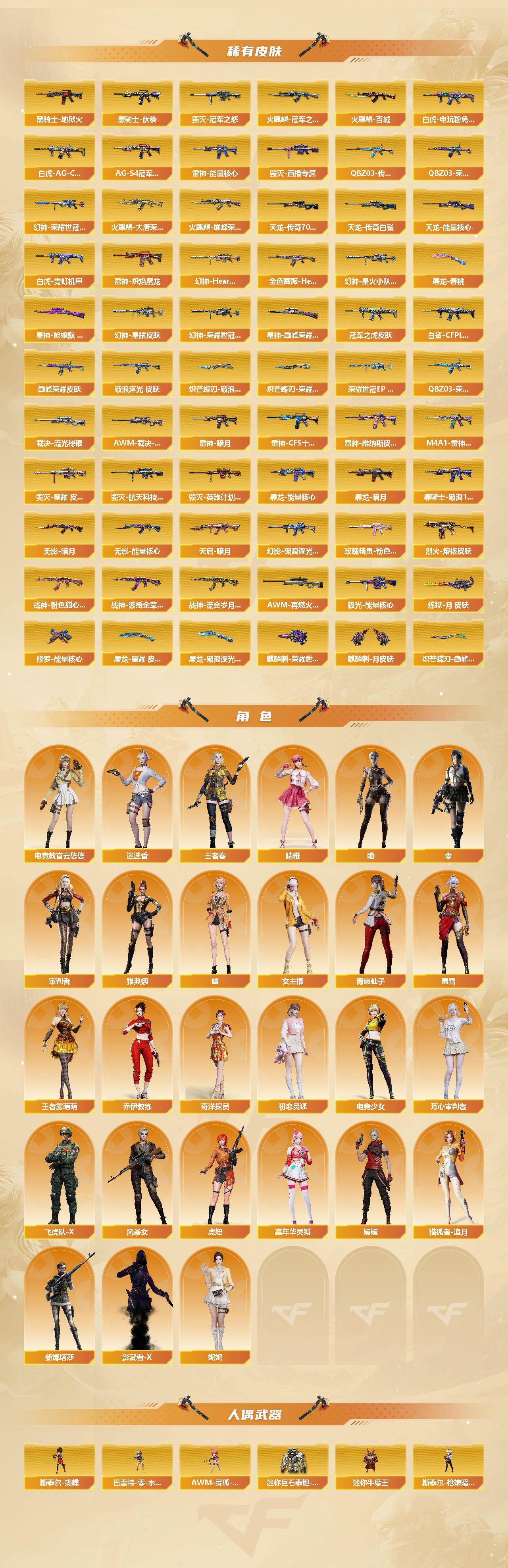 CFCMW431125穿越火线账号详情图3