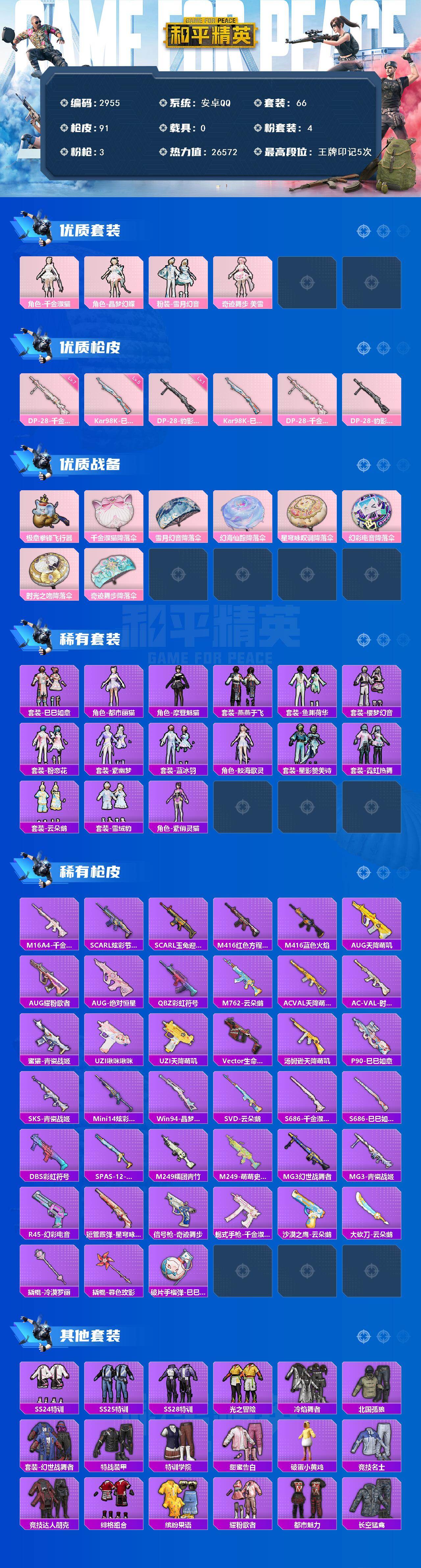 HPCMW464712和平精英账号详情图2