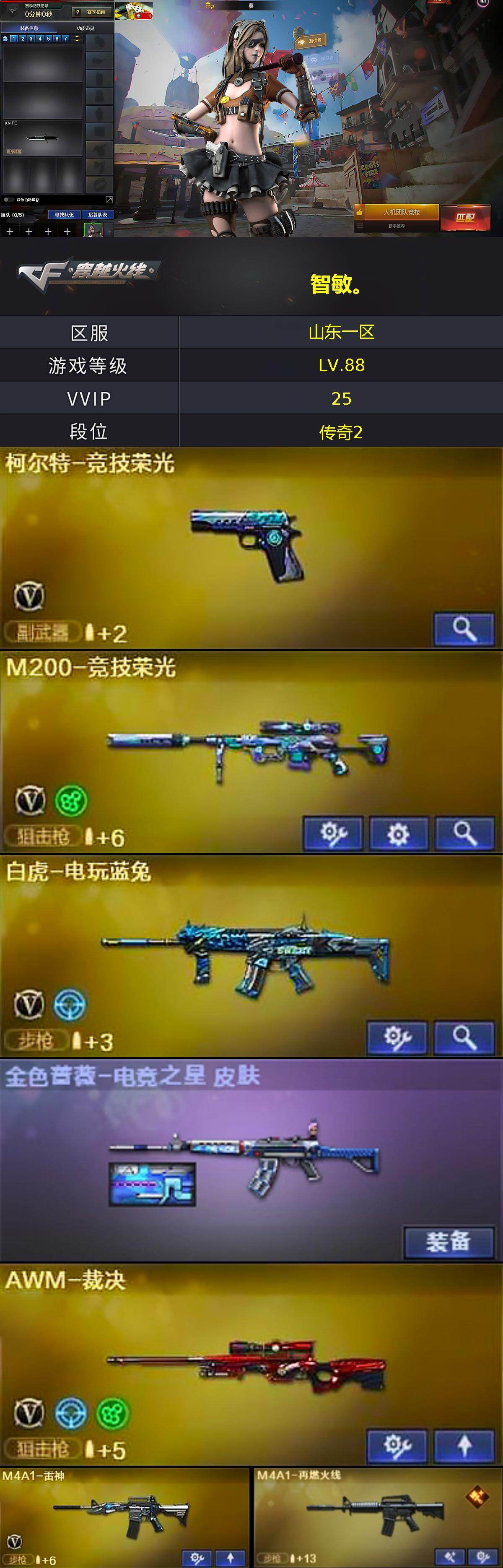 CFQM430710穿越火线账号详情图4