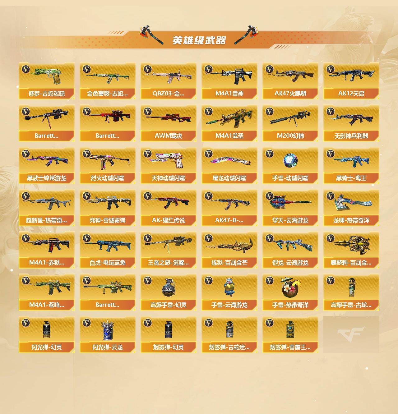 CFQM430729穿越火线账号详情图4