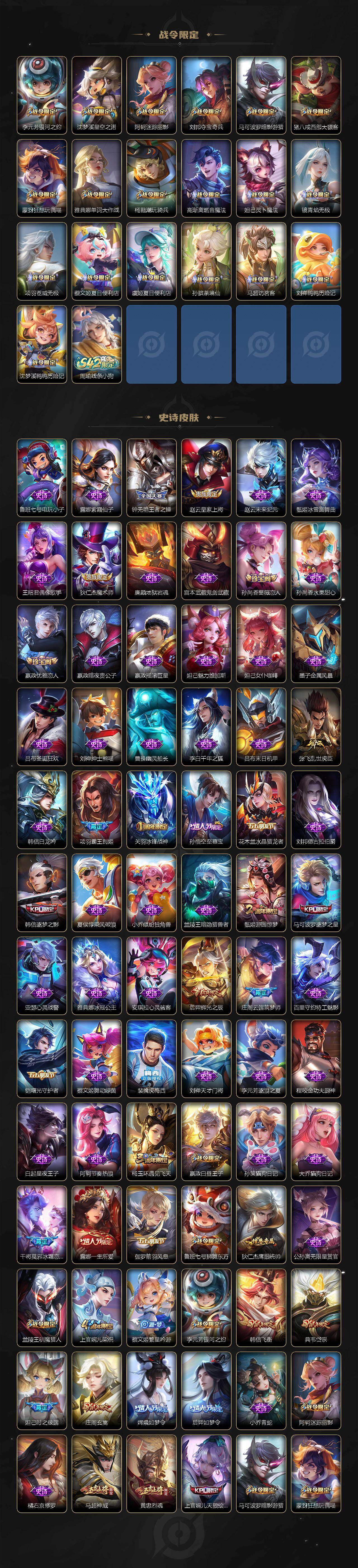 WZKG4118248王者荣耀账号详情图4