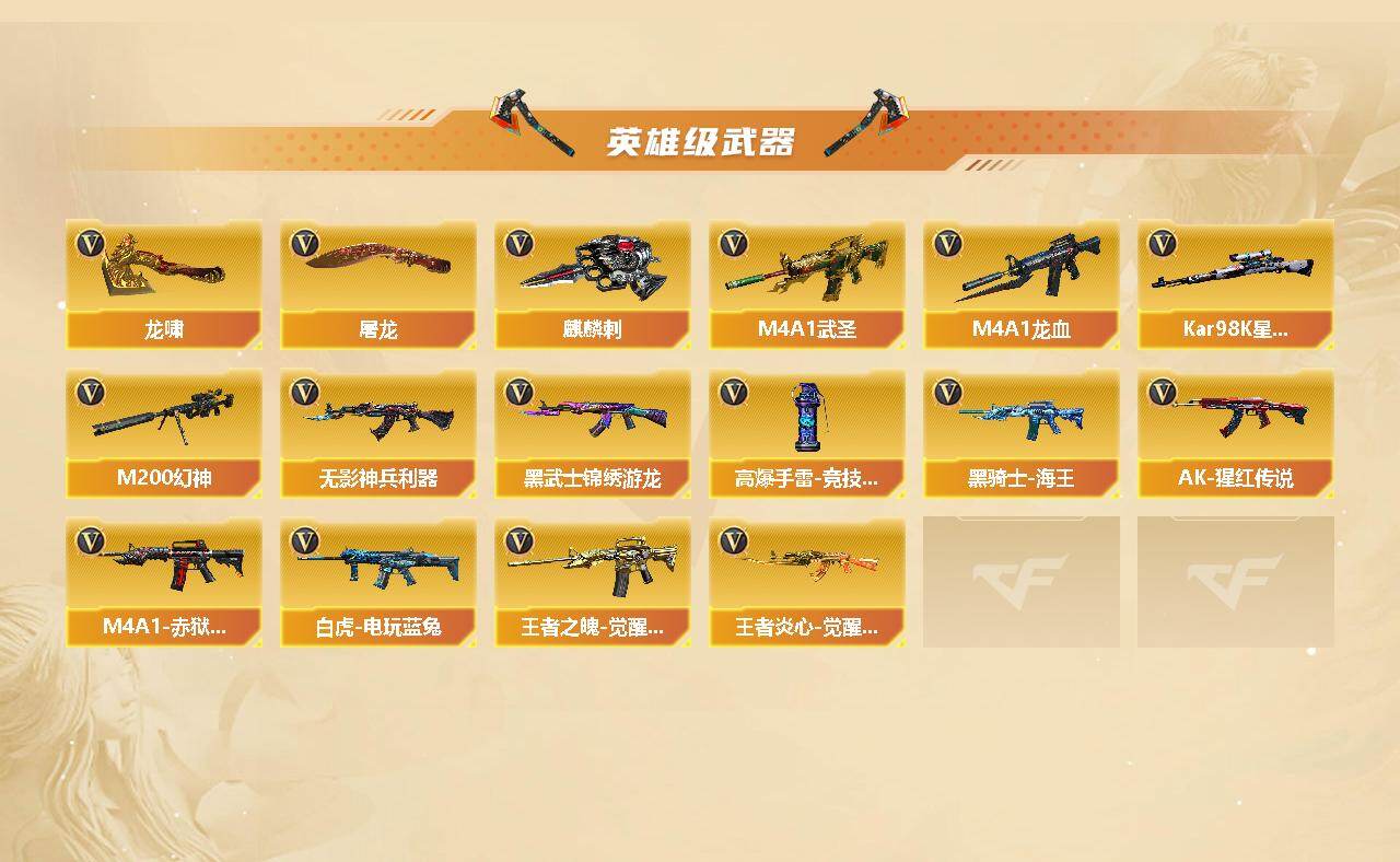 CFCMW431176穿越火线账号详情图3