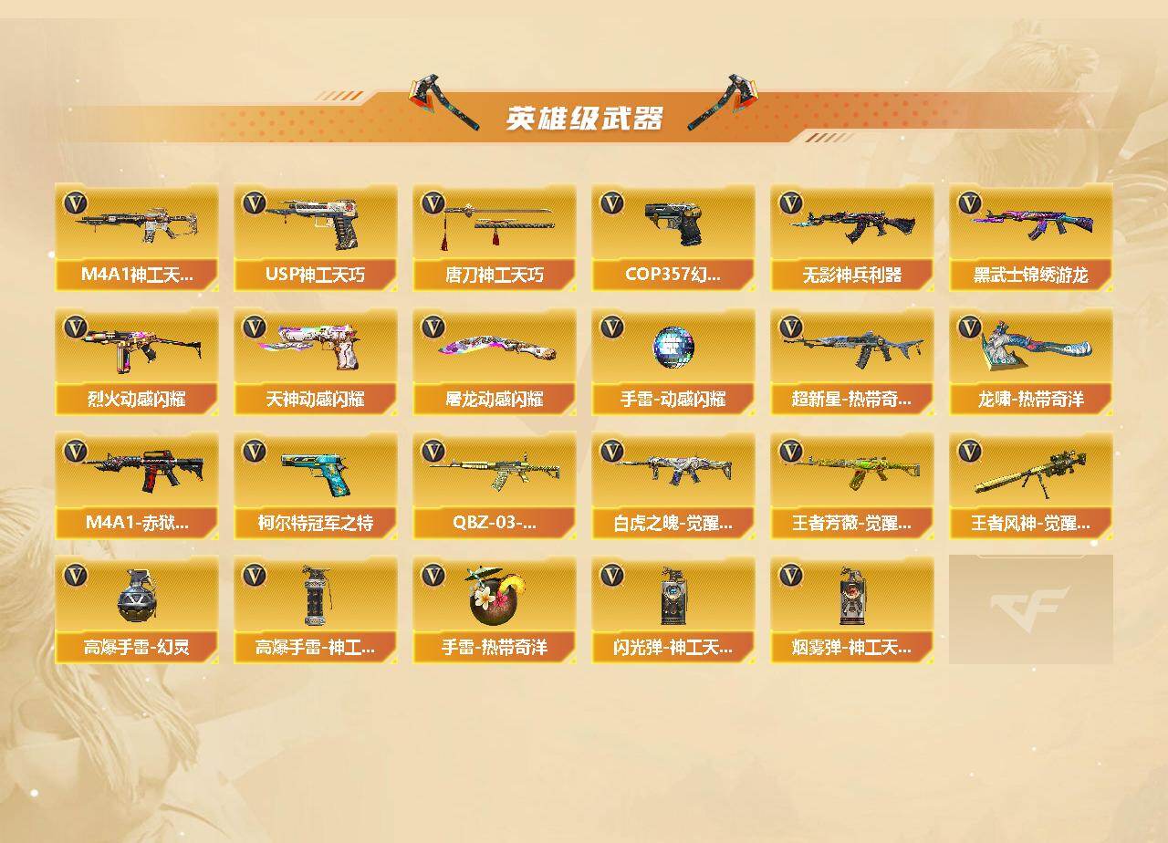 CFCMW432344穿越火线账号详情图3