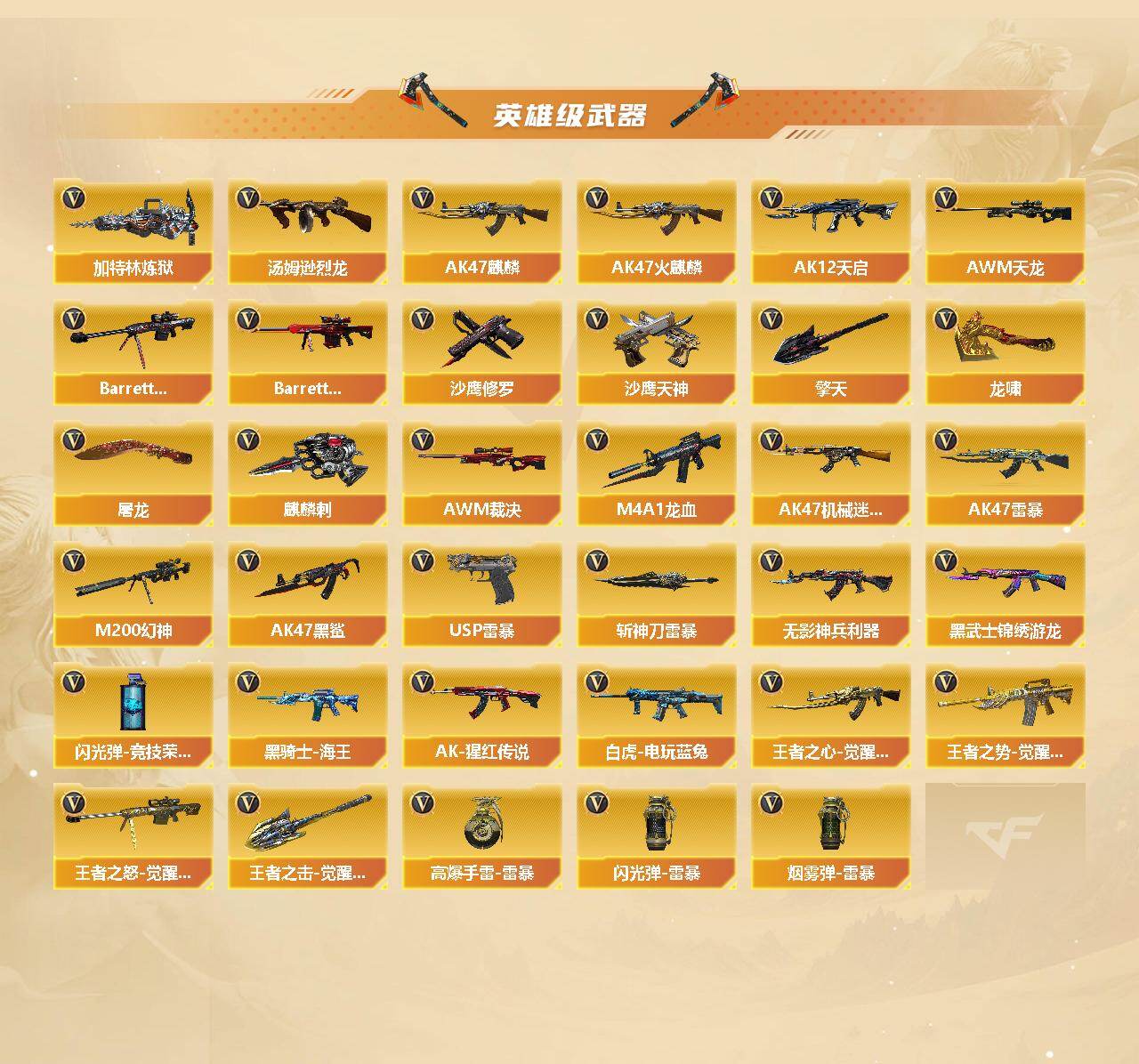 CFCMW432412穿越火线账号详情图3