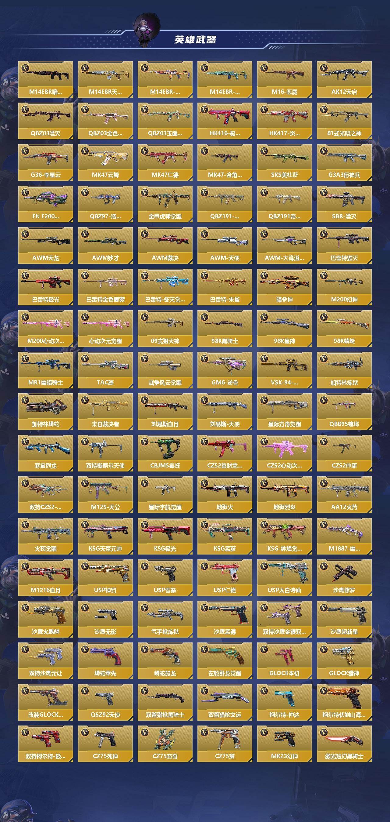 CFMQM49284枪战王者账号详情图4