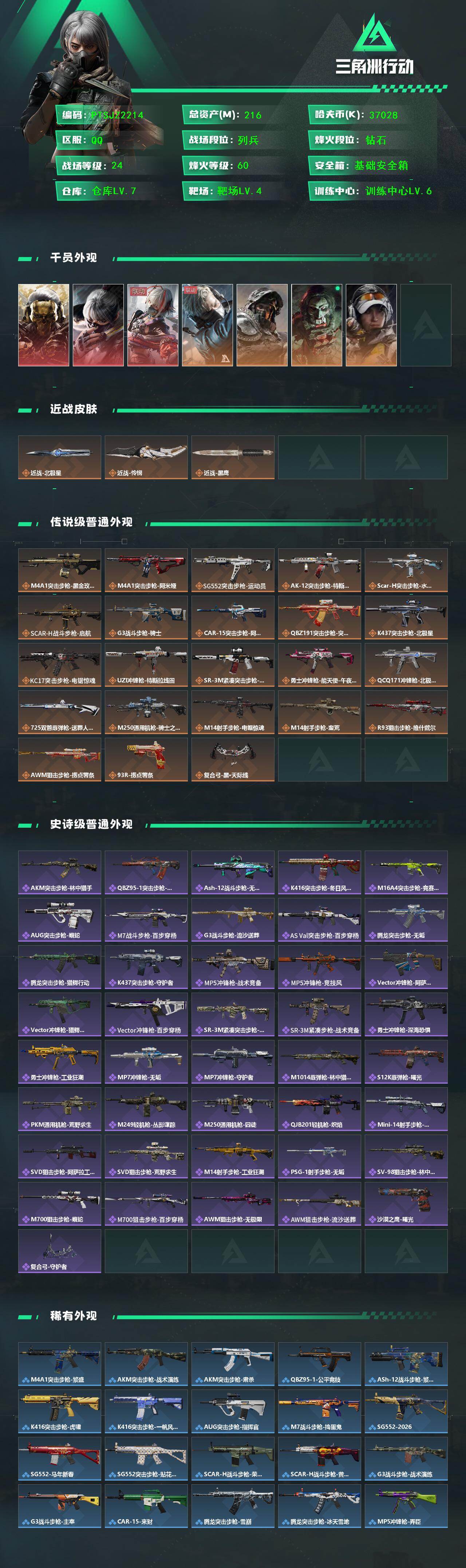 SJZCMW442319三角洲行动账号详情图3