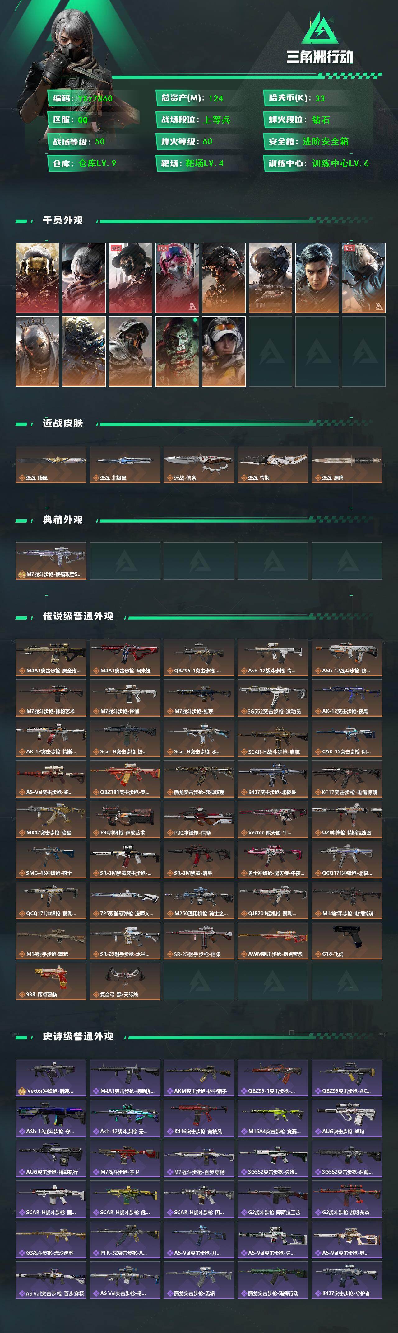 SJZCMW434861三角洲行动账号详情图2