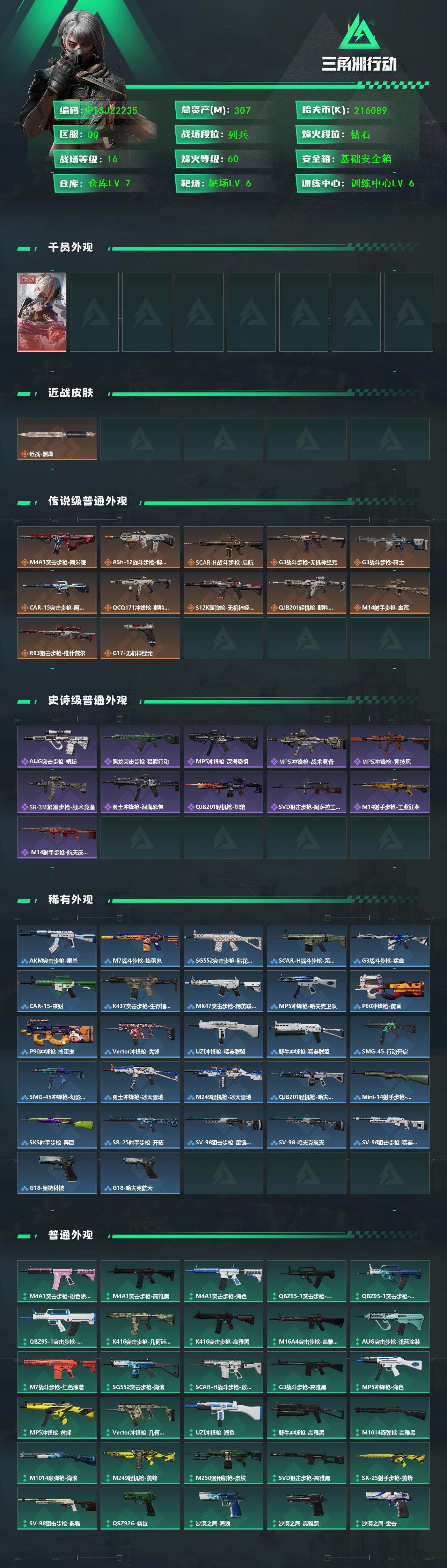 SJZCMW442305三角洲行动账号详情图3