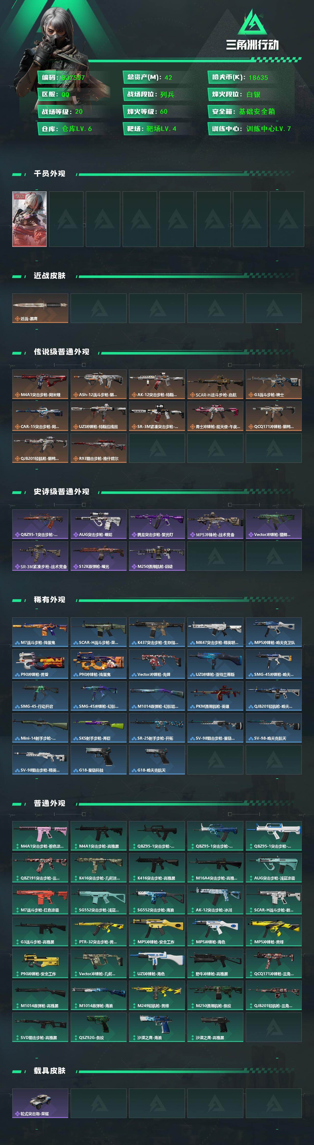 SJZEY434158三角洲行动账号详情图2