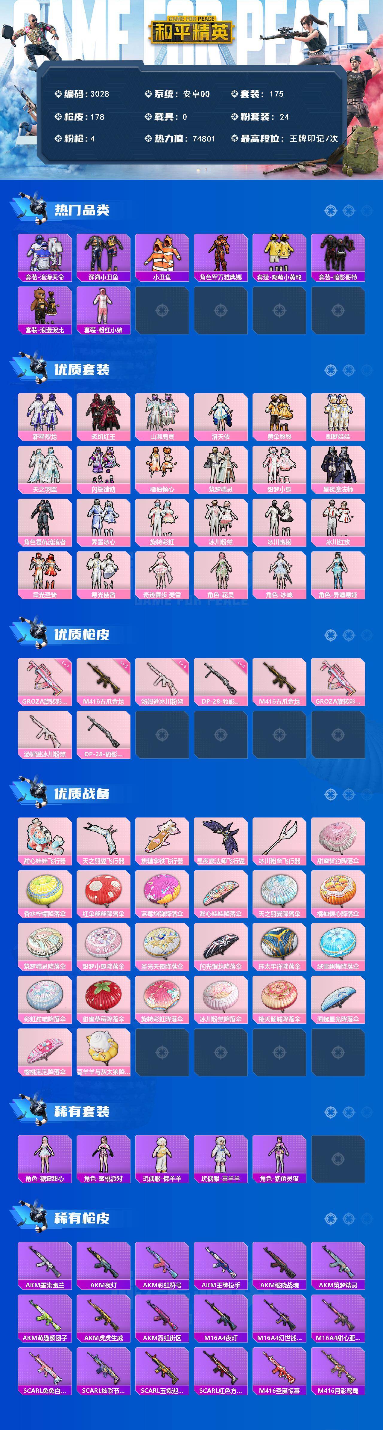 HPCMW466524和平精英账号详情图2