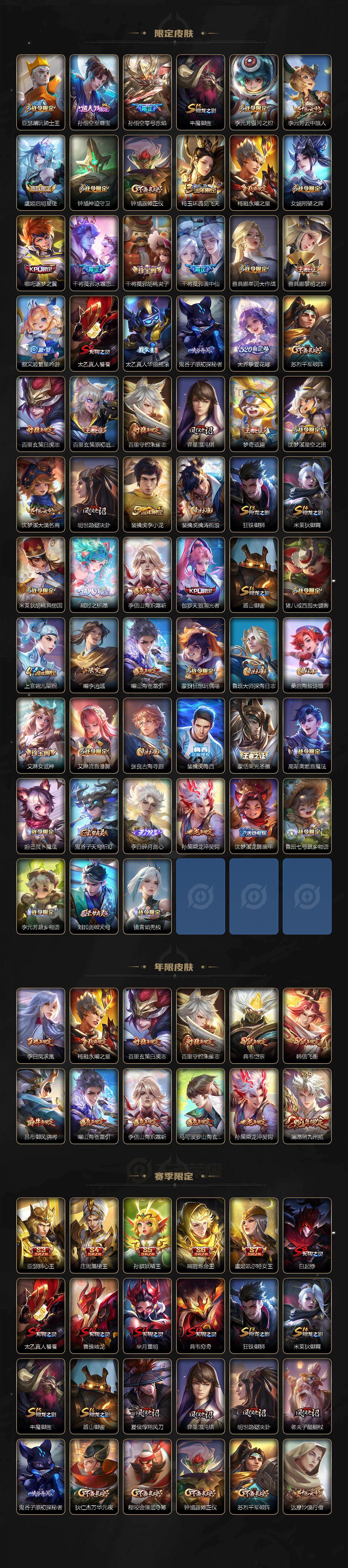 WZLX4130189王者荣耀账号详情图3