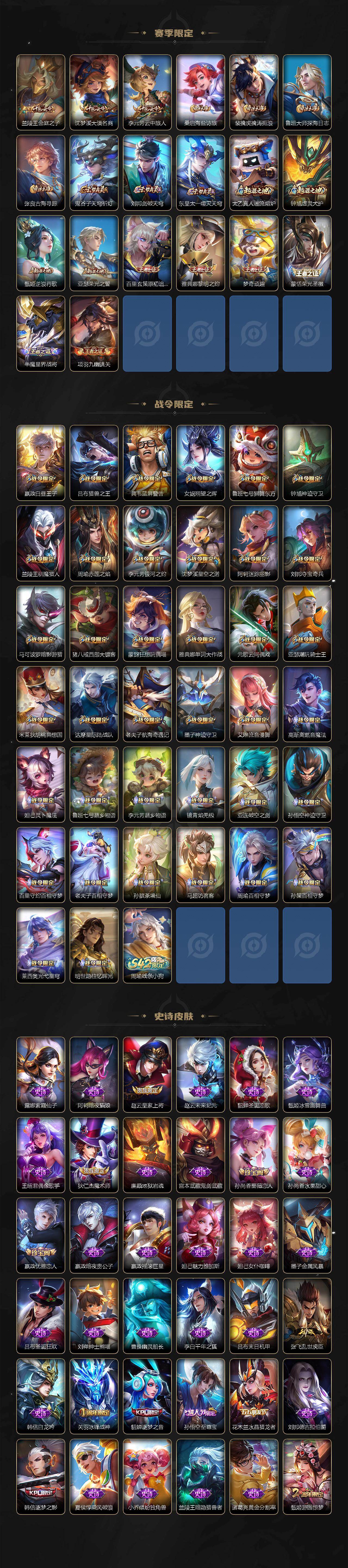 WZLX4130189王者荣耀账号详情图4