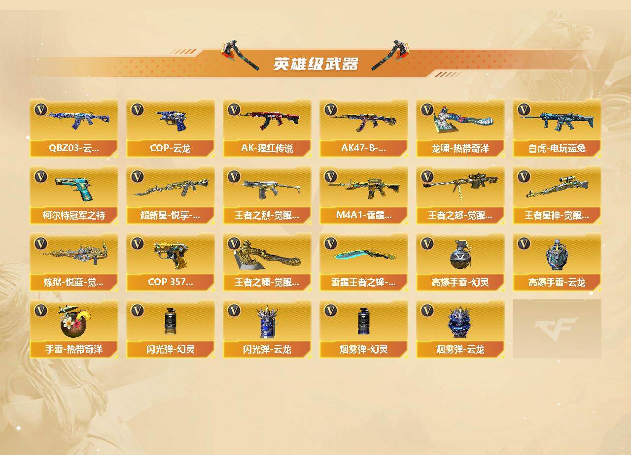 CFCMW432603穿越火线账号详情图4