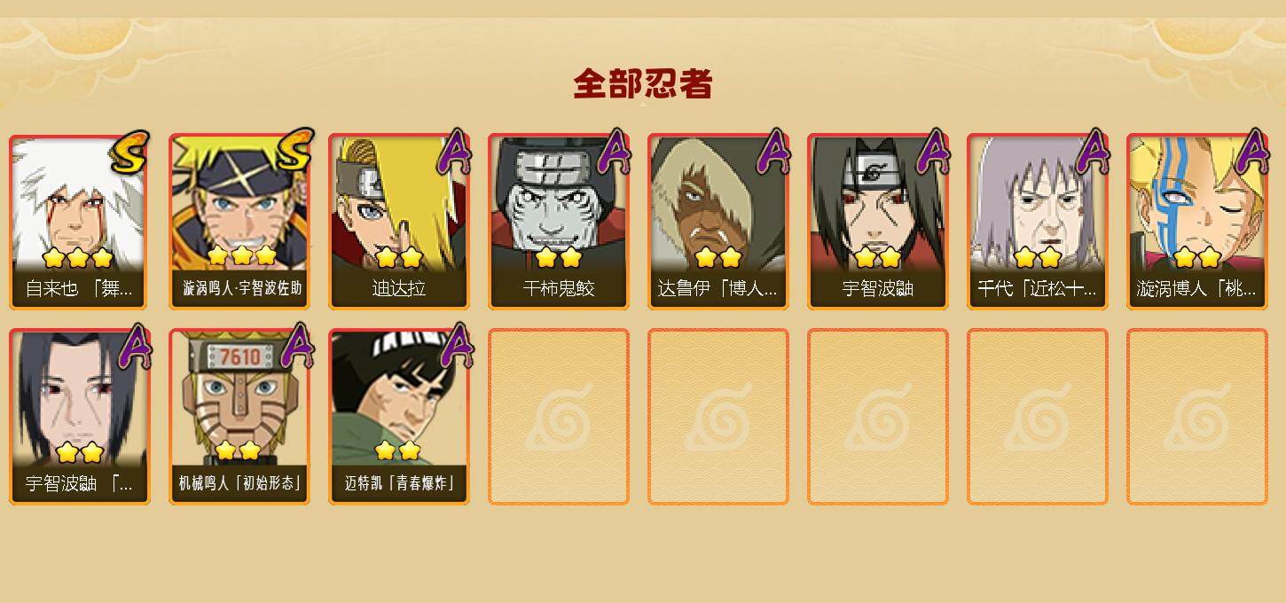 HYEY48731火影忍者账号详情图2