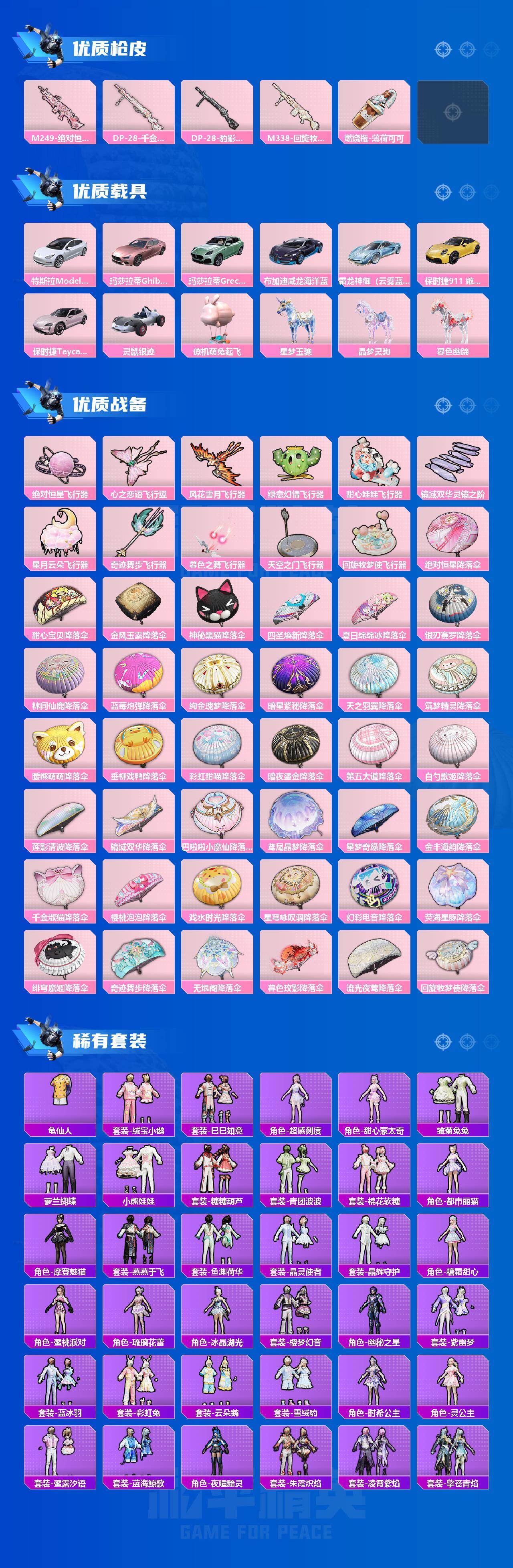 HPLX466299和平精英账号详情图3