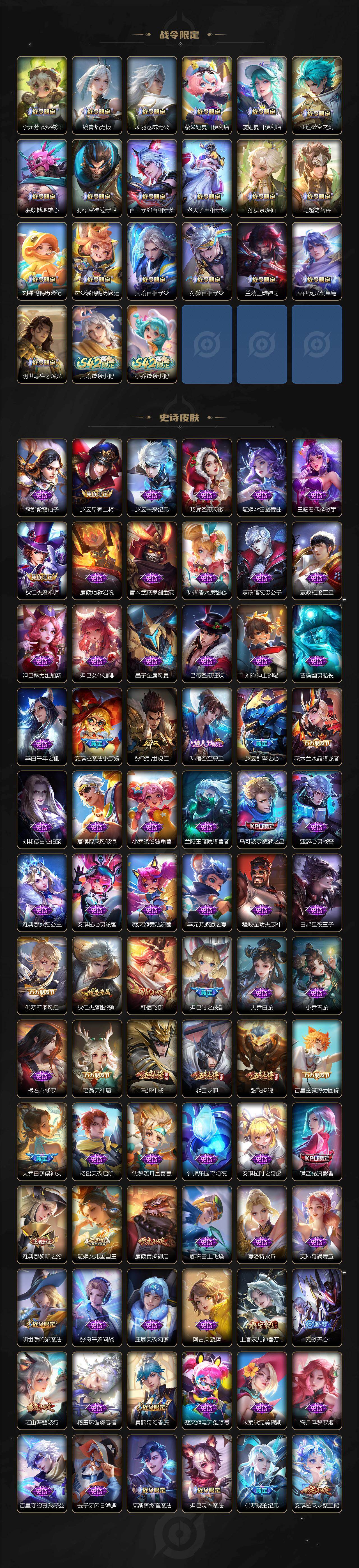 WZLX4141699王者荣耀账号详情图4