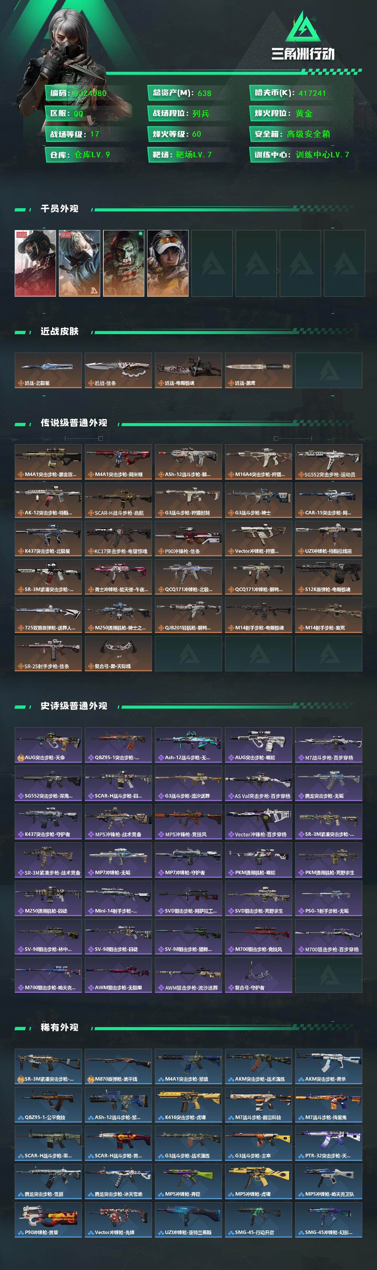 SJZEY435029三角洲行动账号详情图2