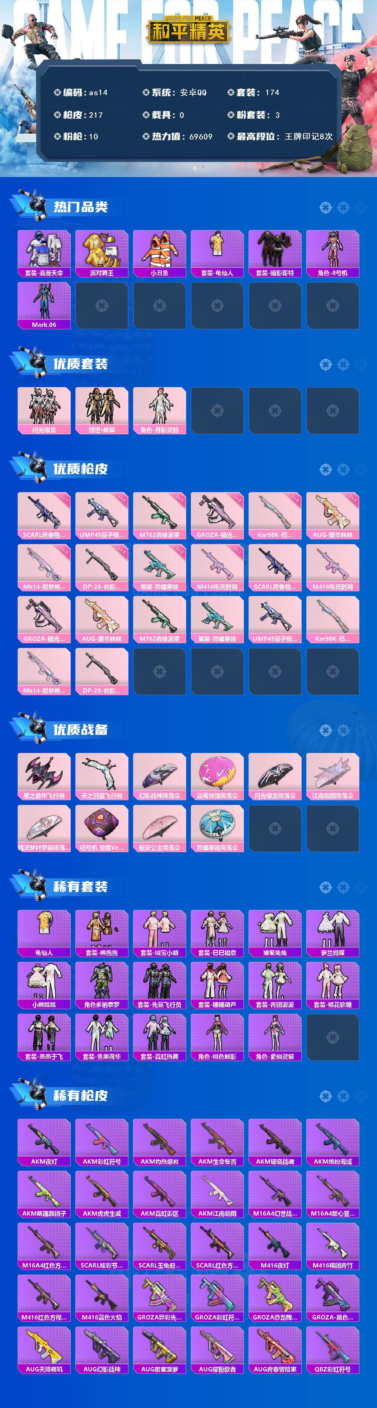 HPLX467032和平精英账号详情图2