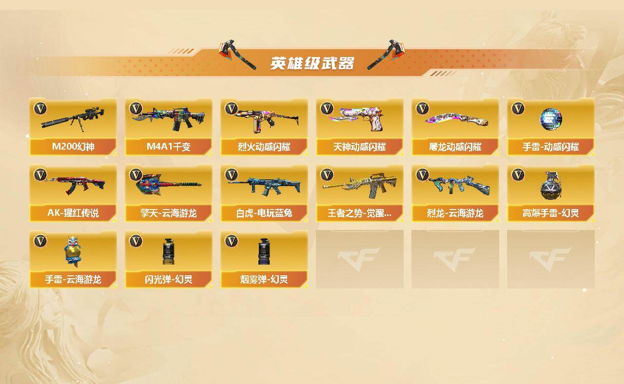 CFCMW432946穿越火线账号详情图3