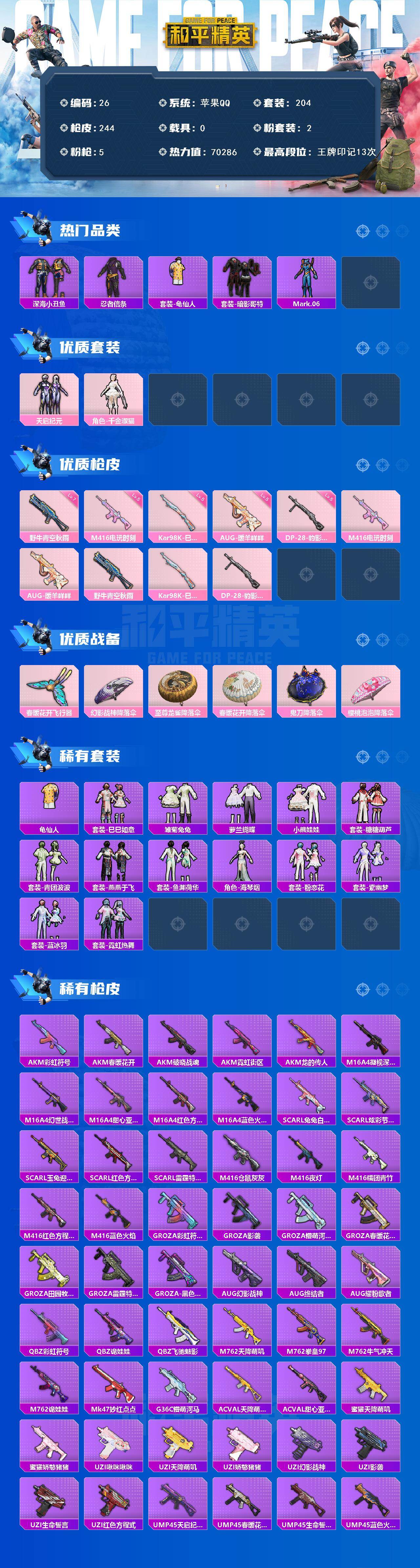 HPCMW466544和平精英账号详情图2