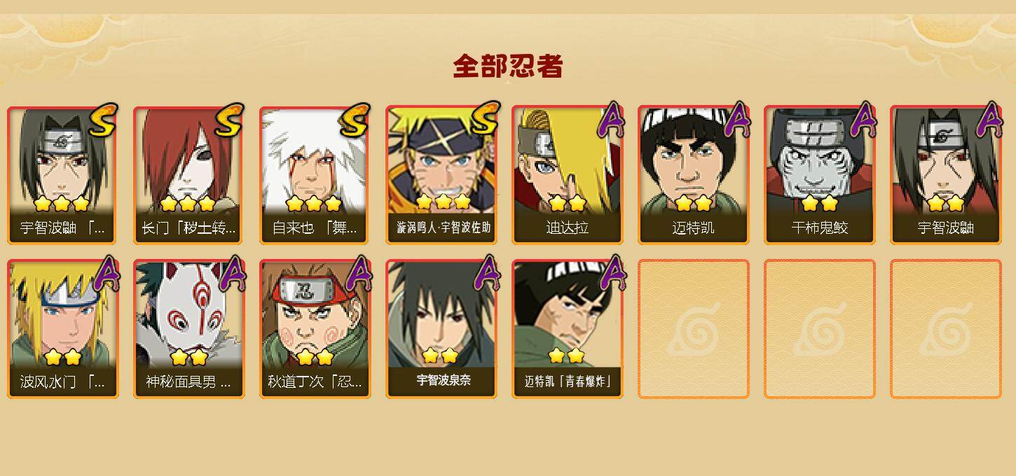 HYEY48711火影忍者账号详情图2