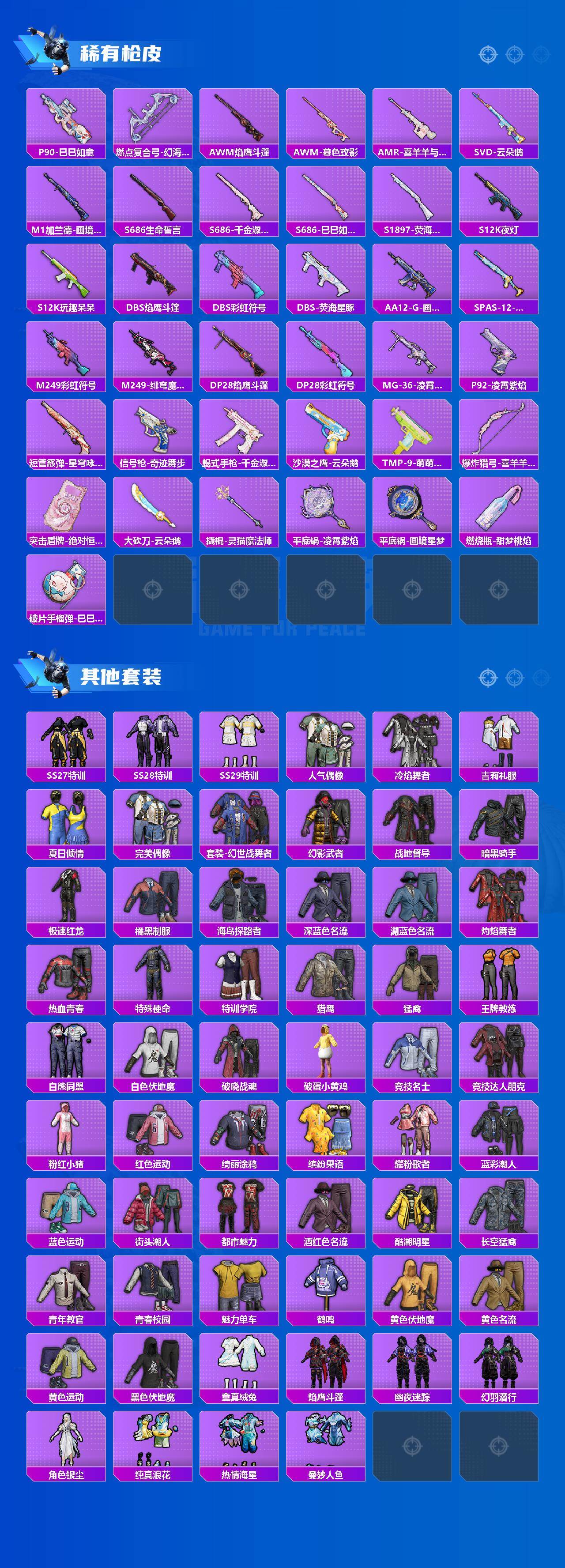 HPLX467386和平精英账号详情图3