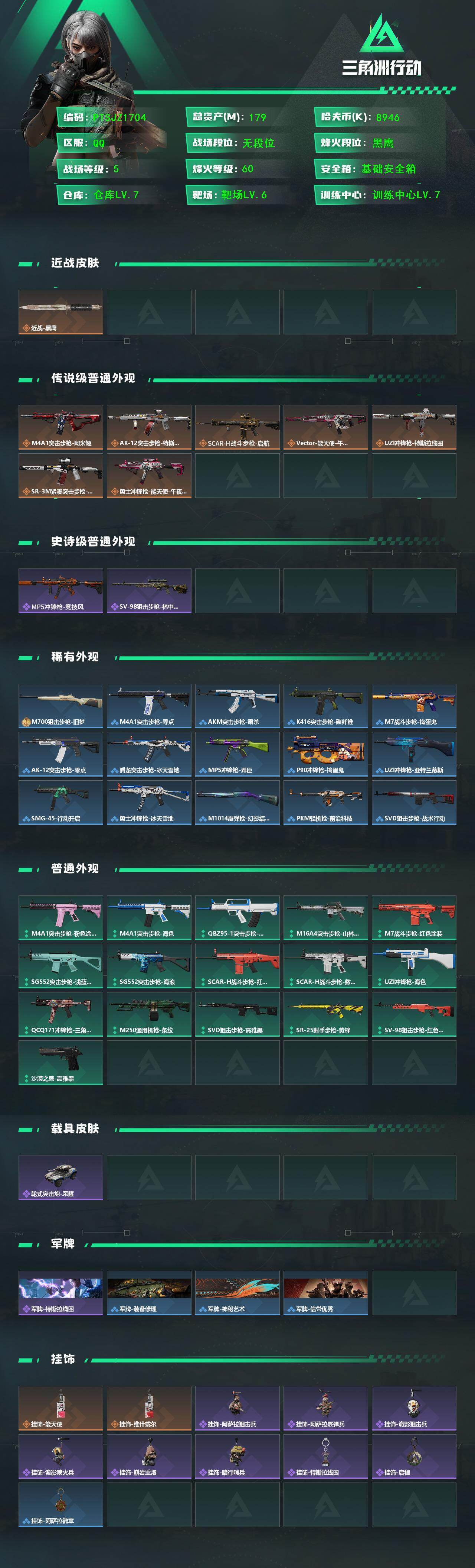 SJZCMW440099三角洲行动账号详情图3