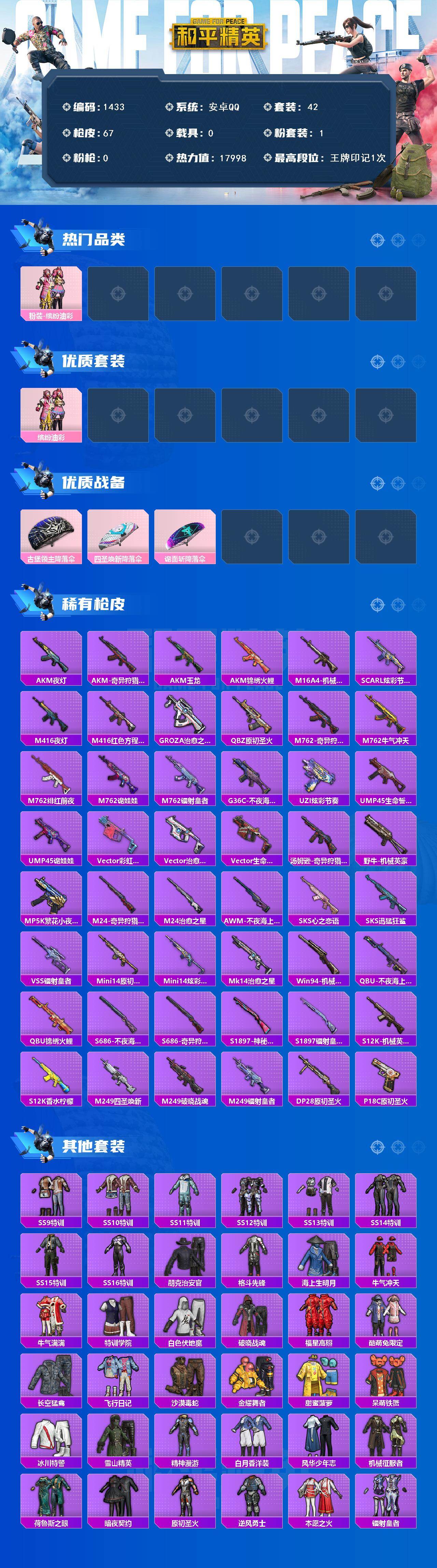 HPCMW469726和平精英账号详情图2