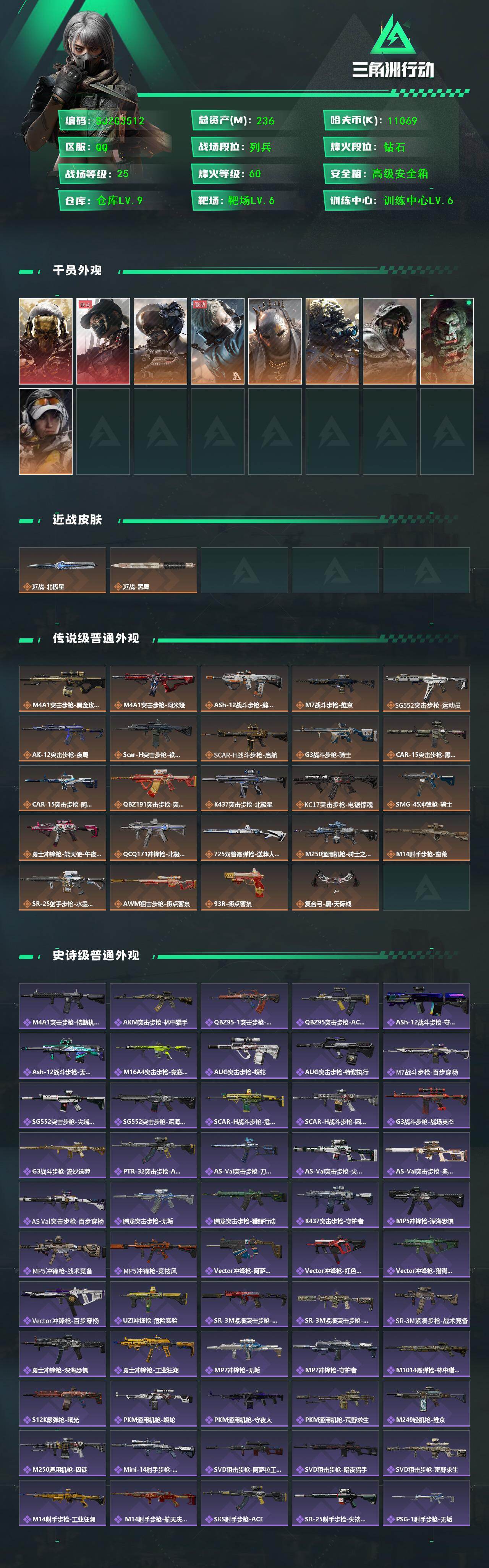 SJZQM435383三角洲行动账号详情图3