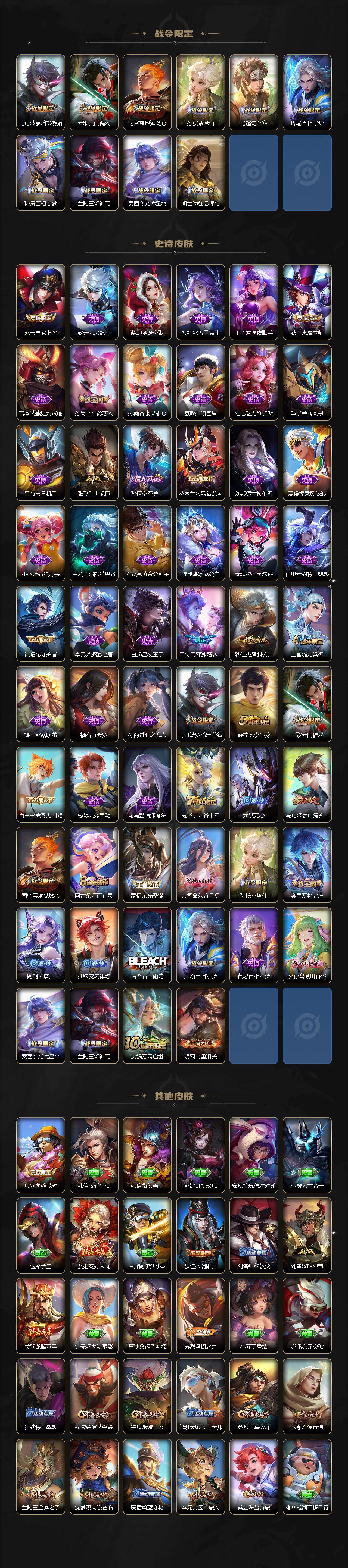 WZKG4127272王者荣耀账号详情图3