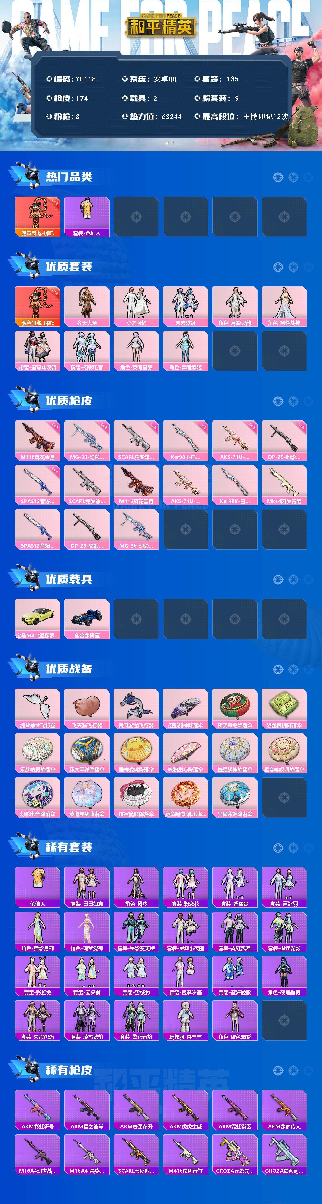 HPCMW469206和平精英账号详情图2