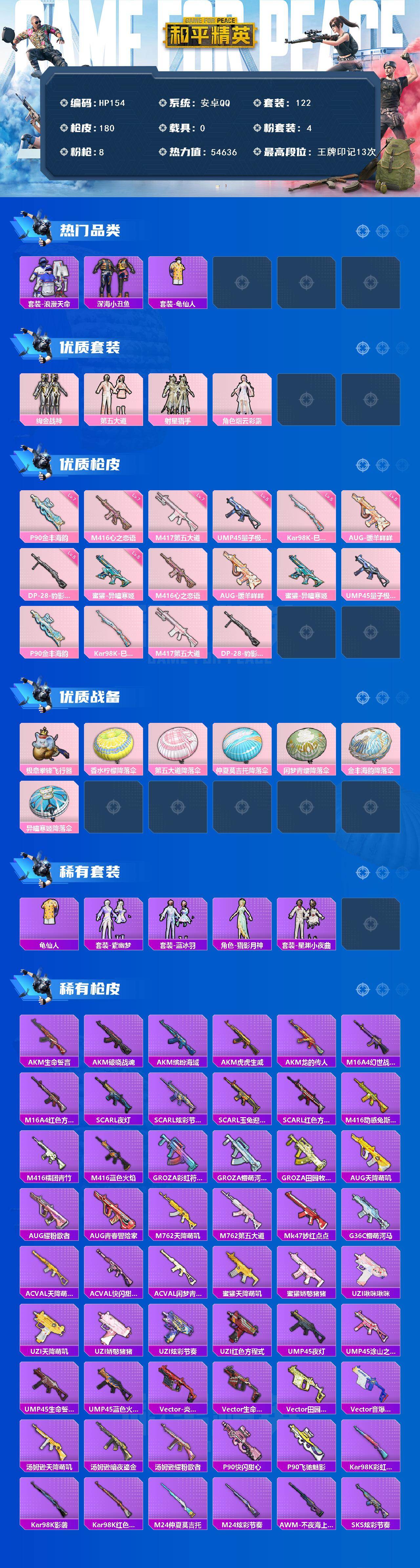 HPCMW469494和平精英账号详情图2