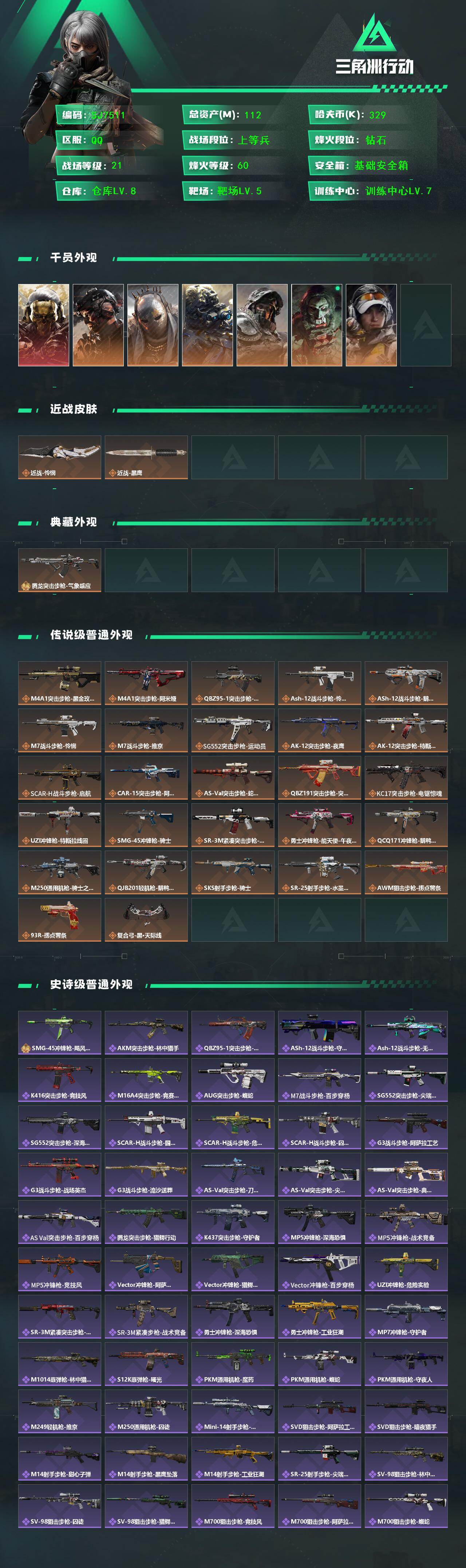 SJZEY435813三角洲行动账号详情图2